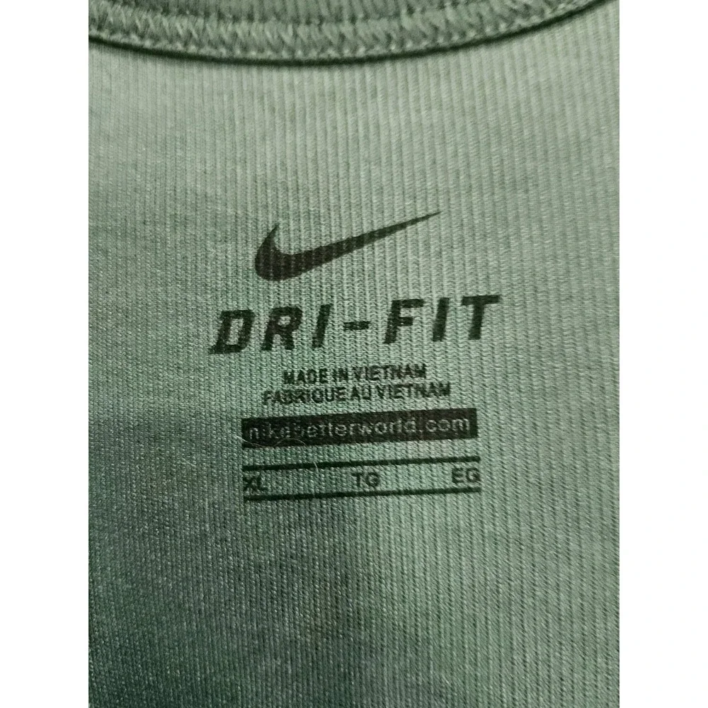 Nike Oregon Ducks Dri-FIT Tank Top Green XL 24786X-OD1 Racerback Ribbed NCAA
